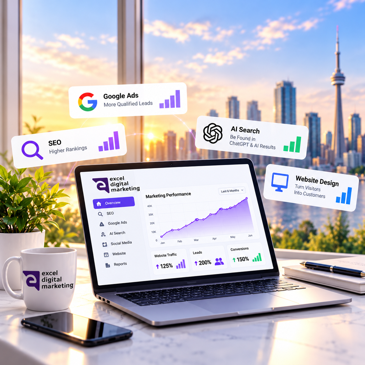 We specialize in lead generation for small and mid-sized businesses